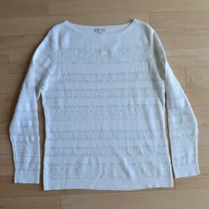 NWT Brooks Brothers Crochet Sweater Shirt Size XL